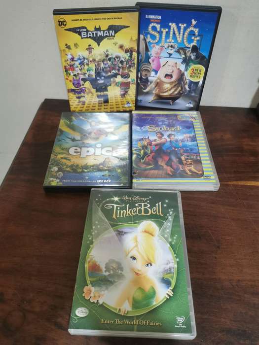 MASSIVE Collection of x38 Animation Movies on DVD