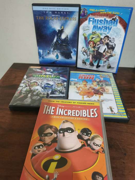 MASSIVE Collection of x38 Animation Movies on DVD
