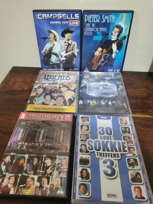 EPIC Collection of Afrikaans Music CDs and DVDs x38