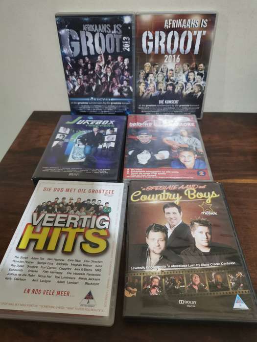 EPIC Collection of Afrikaans Music CDs and DVDs x38