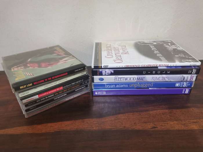 Excellent Selection of Rock Music CDs and DVDs