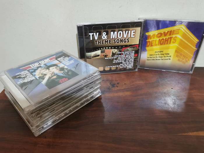 Selection of Movie Soundtrack CDs
