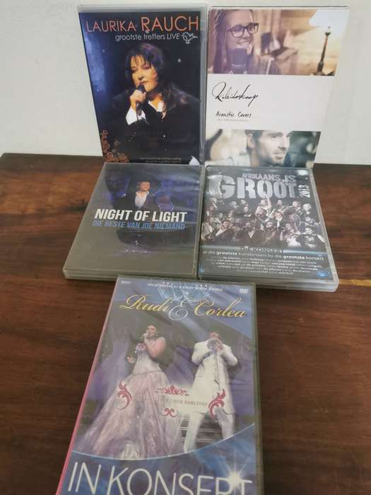Huge Collection of Afrikaans Music CDs and DVDs x28