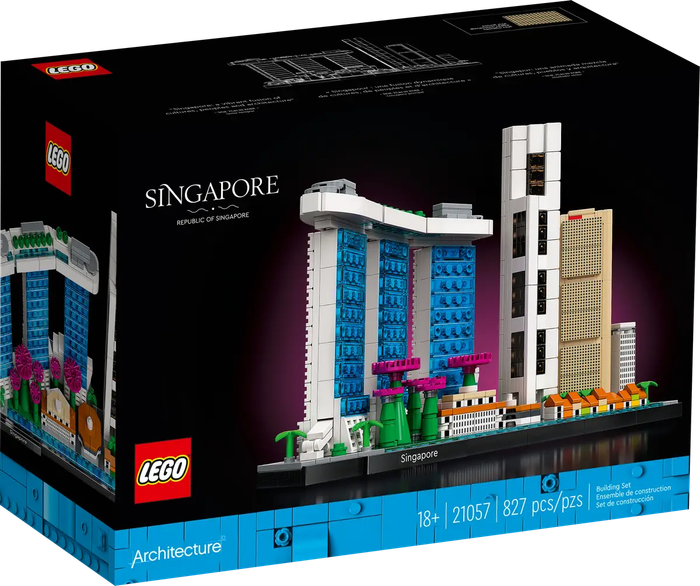 LEGO Singapore Architecture 21057 . New set . Retired 2022