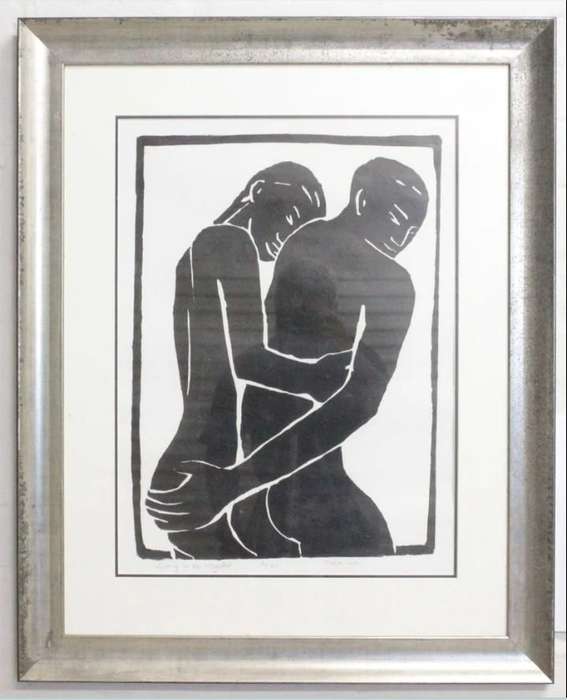Susan Mitchinson woodcut art