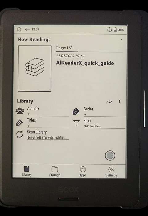 Onyx Boox Livinsgtone 3 - Advanced E-Reader