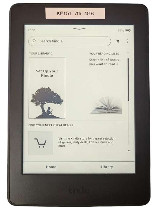 Amazon Kindle Paperwhite - 7th Generation - 4GB - Wi-Fi - 6 Inch