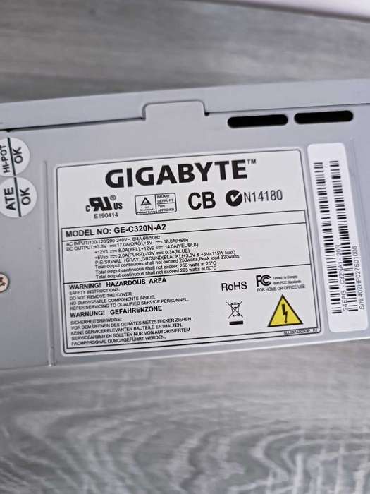 Gigabyte Power Supply