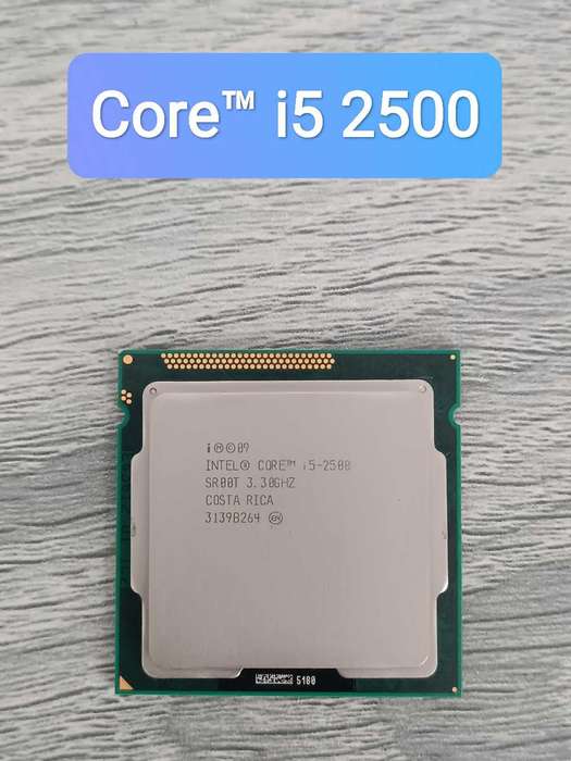 Intel® Core i5 2500 + Cooler + Paste
