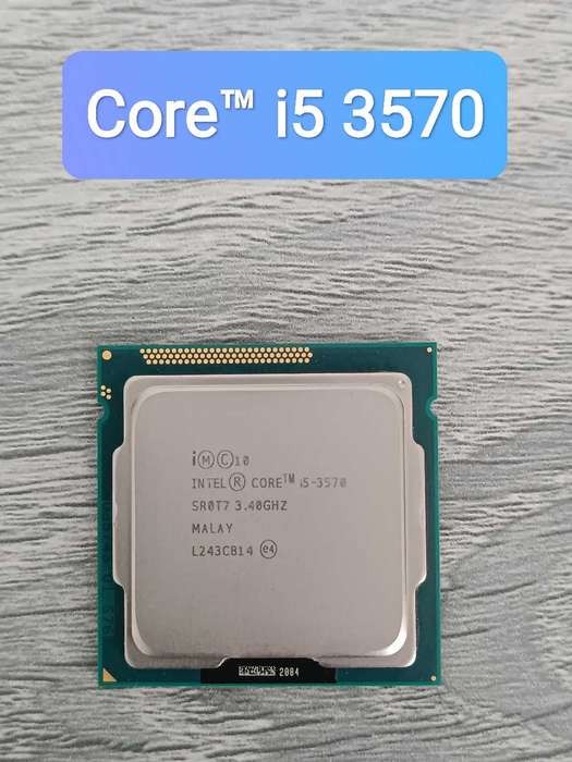Intel® Core i5 3570 Cpu + Cooler + Paste