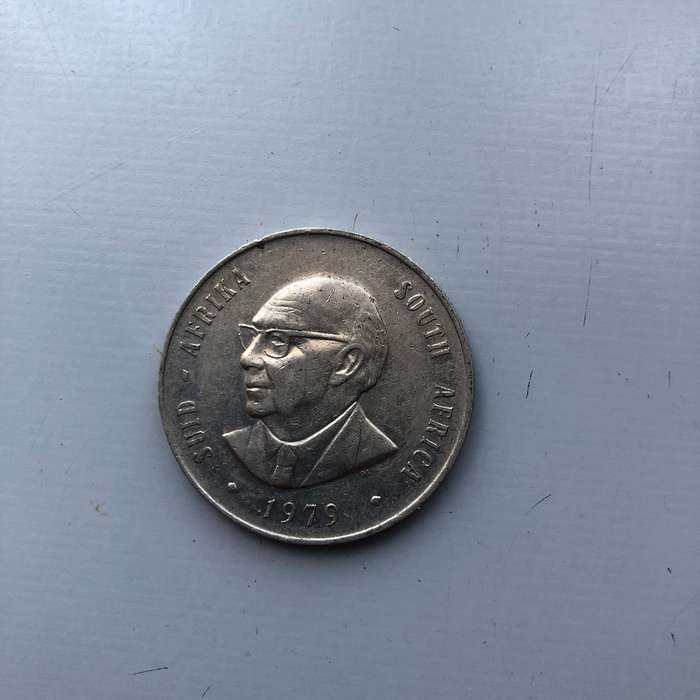"R1 - Year: 1979" (South African old Coin)