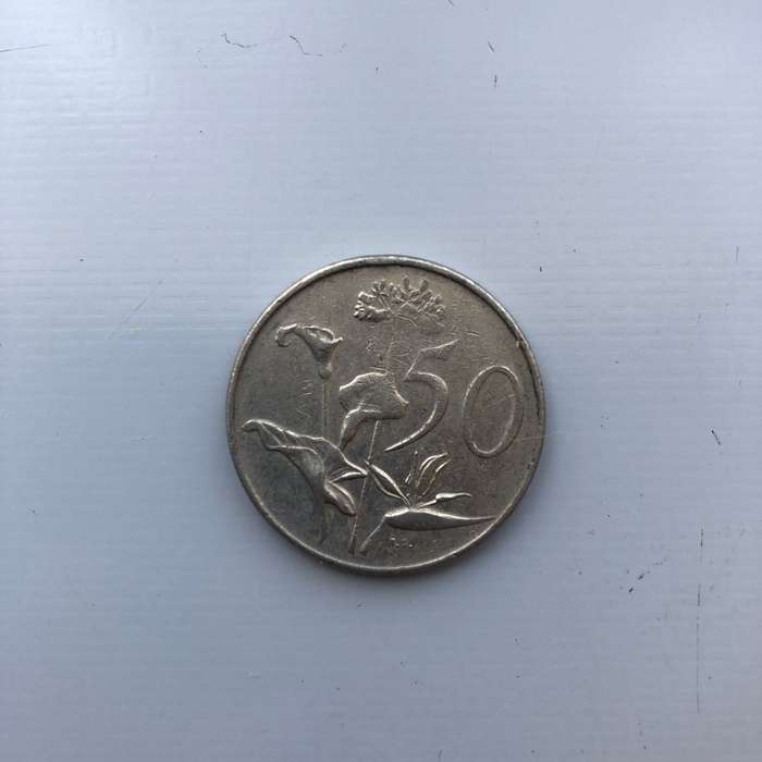 50 Cents - Year: 1976 (SA Old Coin)