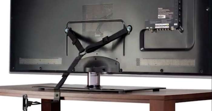 Flat-Panel TV Anti-Tip Strap