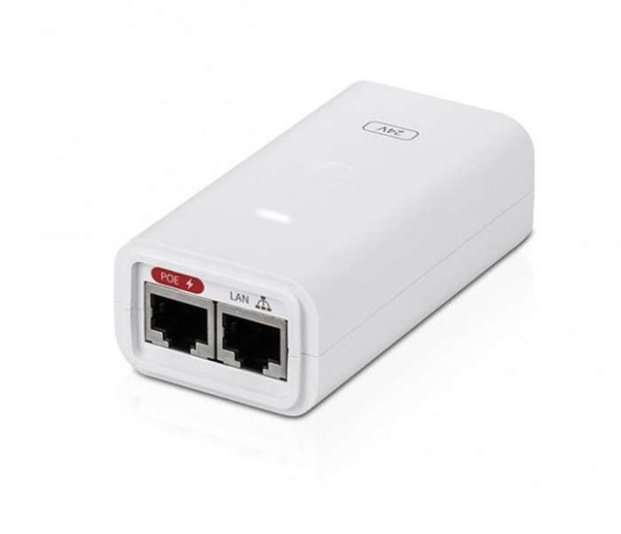 Ubiquiti White PoE Adapter 24V 12W + AC Cable