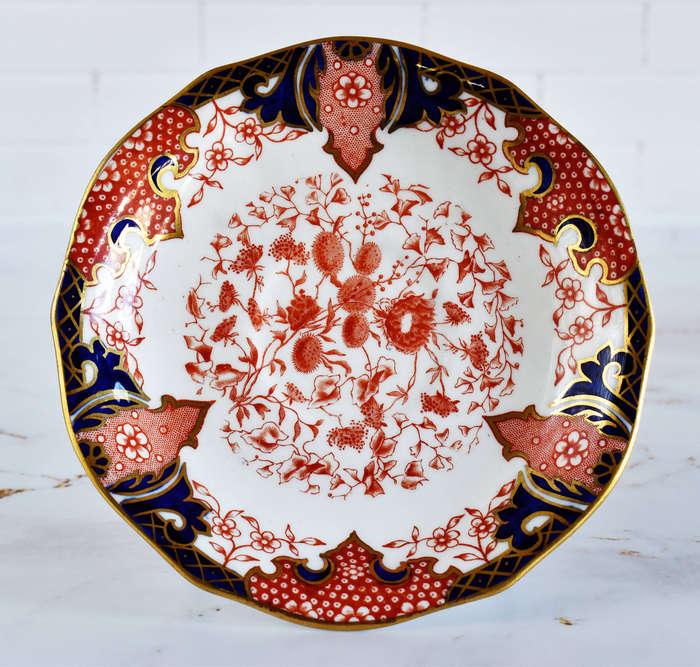 Royal Crown Derby Imari 2451 Cup & Saucer Set  Hand Gilded, England