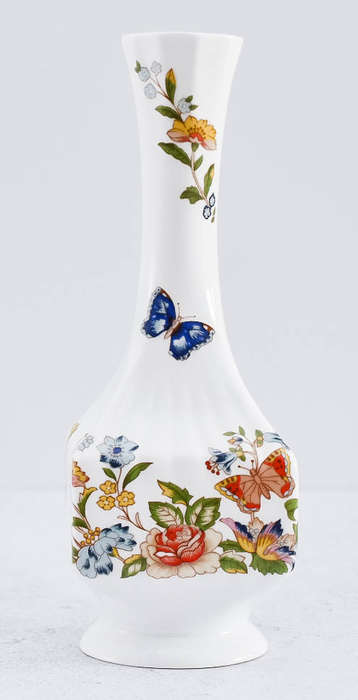 Aynsley Cottage Garden Fine Bone China Bud Vase  Made in England