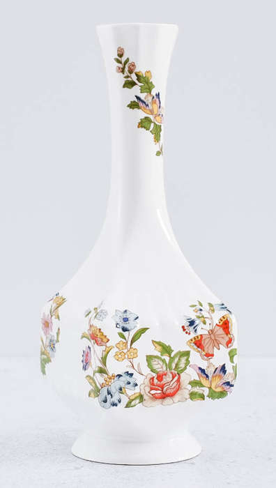 Aynsley Cottage Garden Fine Bone China Bud Vase  Made in England