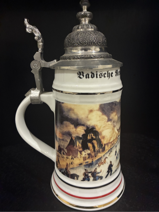 Reproduction Regimental German Beer Stein