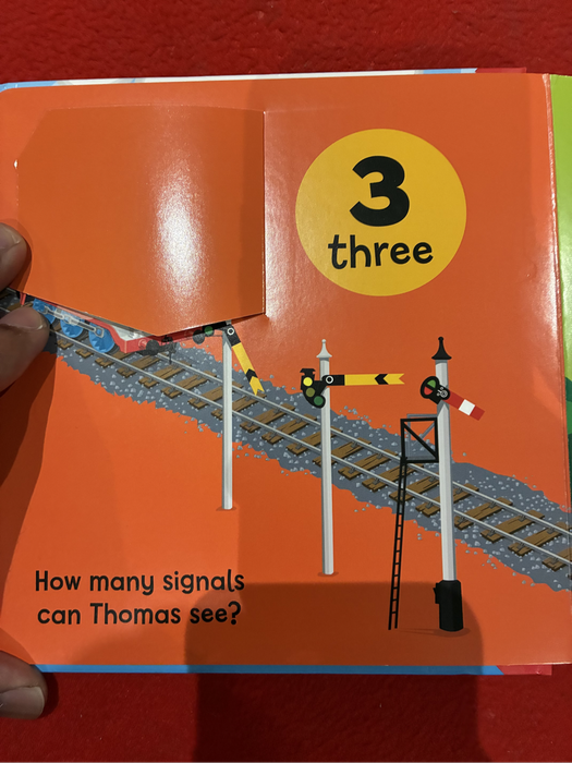 Thomas and Friends: My First Thomas Numbers (A Lift & Flap Book)