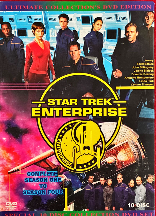 Star Trek Enterprise (Season 1-4) Special Edition DVD set (10 Discs)