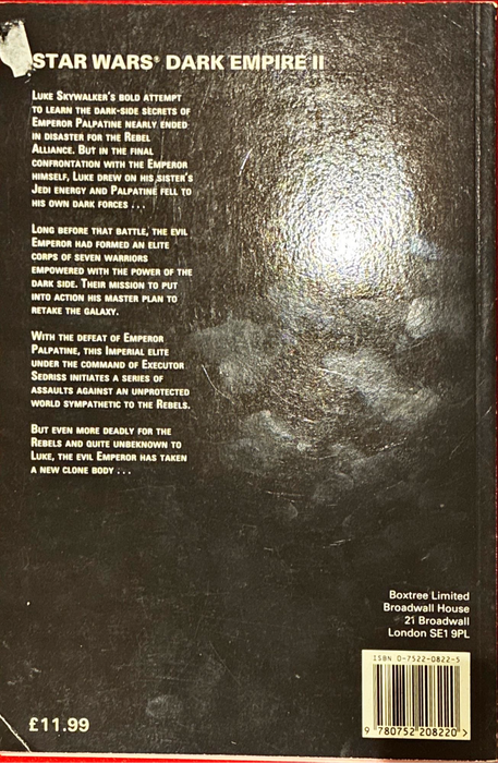 Star Wars Dark Empire II Comic (Trade Paperback)