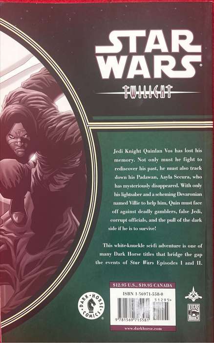 Star Wars Twilight Graphic Novel