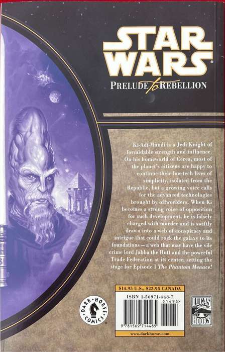 Star Wars: Prelude to Rebellion Graphic Novel / Comic