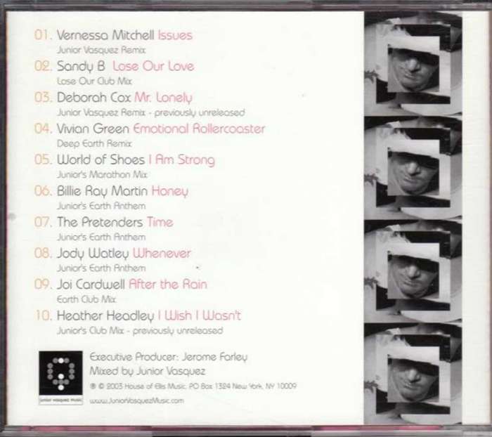 Junior Vasquez Anthem CD
