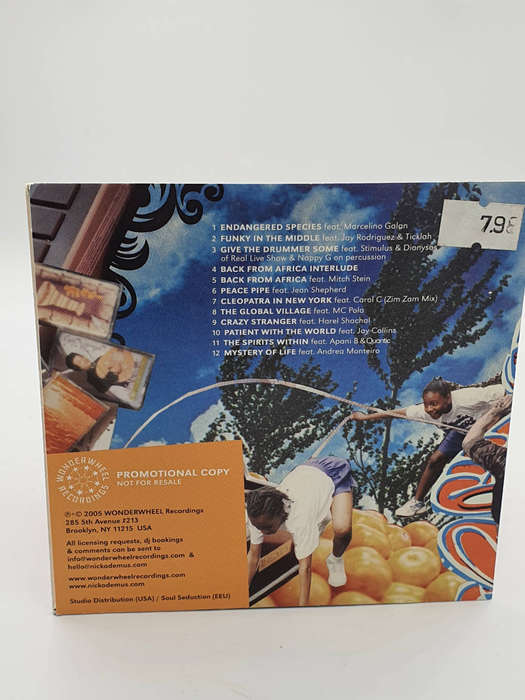 Nickodemus - Endangered Species (CD, Album, Promo) CdD