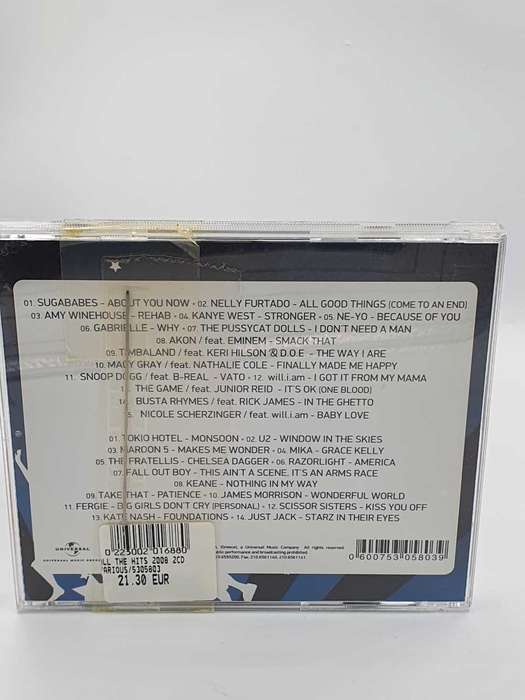 All The Hits 2008  2 x CD (Compilation)