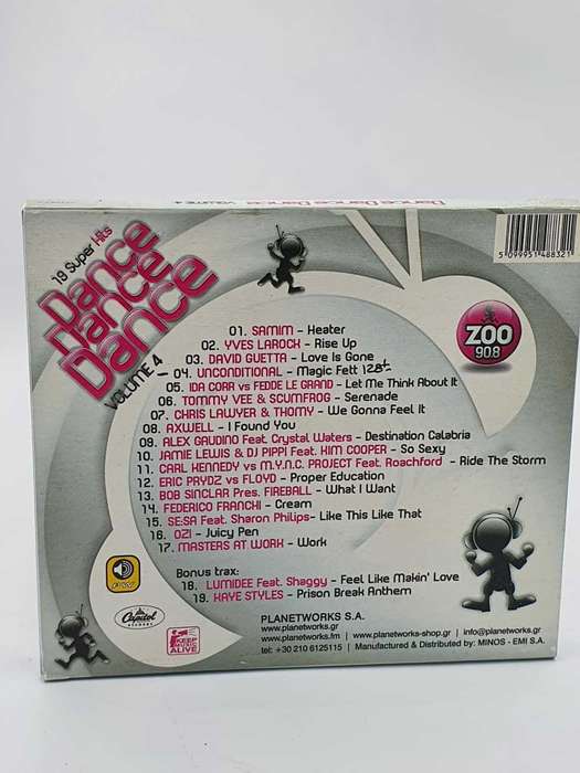 Dance Dance Dance Volume 4  CD (Compilation)