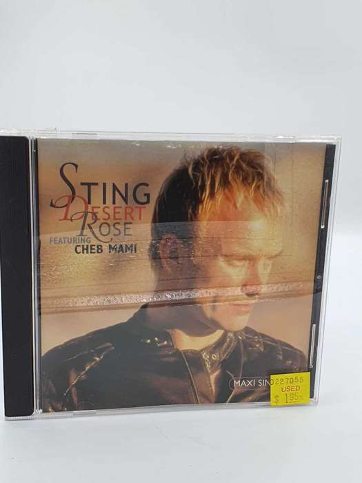 Sting Featuring Cheb Mami  Desert Rose  CD (Maxi-Single)