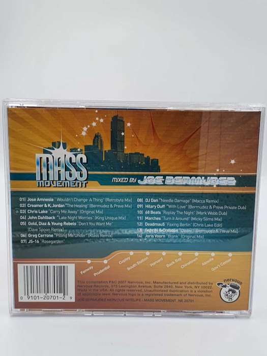 Joe Bermudez  Mass Movement (2007, CD)