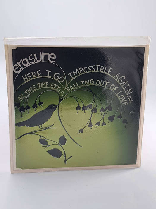 Erasure  Here I Go Impossible Again / All This Time Still Falling Out Of Love Mix Cd Single Ltd Ed.