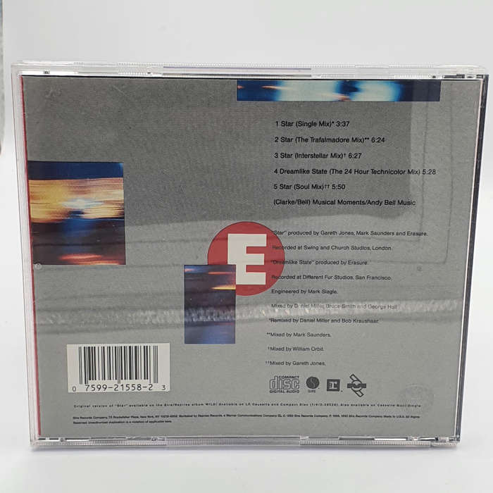 Erasure  Star / Dreamlike State  CD (Maxi-Single), 1990