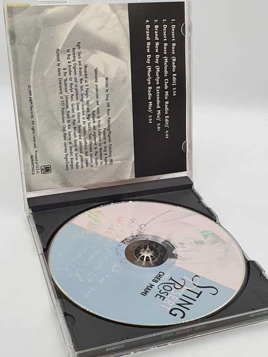 Sting Featuring Cheb Mami  Desert Rose  CD (Maxi-Single)