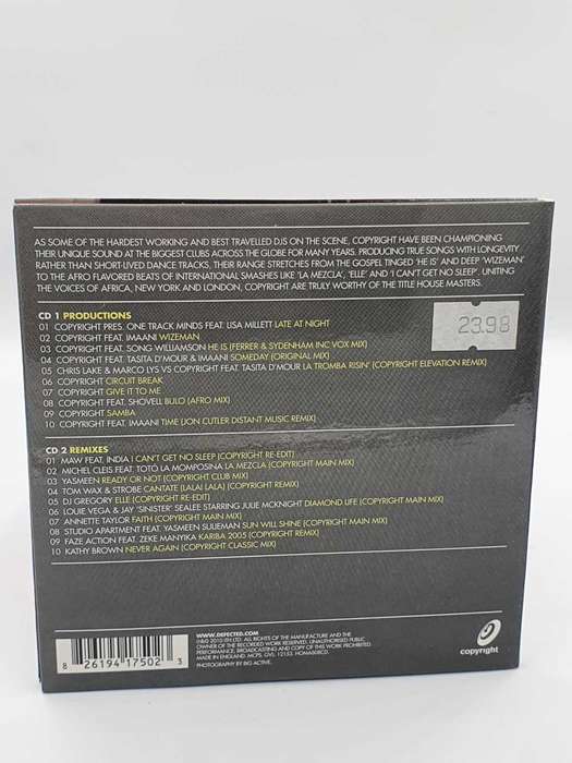 Copyright  House Masters  2 x CD (Compilation), 2010