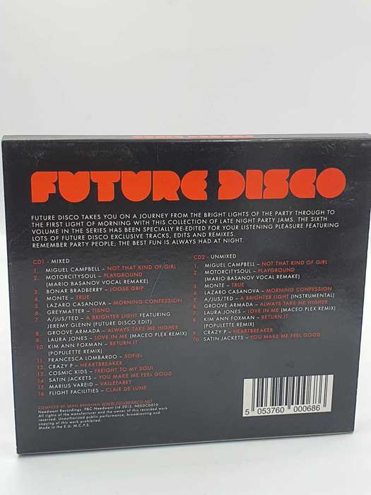 Future Disco Vol. 6 - Night Moves (2013, CD)