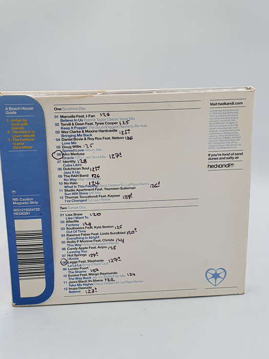 Hed Kandi - Beach House  2 x CD (Compilation), 2009