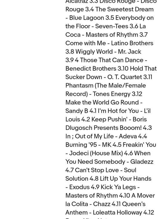 Club Hits 97 (12" Extended Versions) 4cd box set Import.