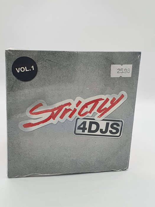Strictly 4DJs Vol.1  2 x CD (Compilation), 2010 Sealed