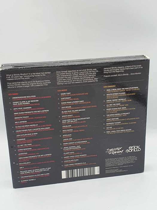 Strictly Erick Morillo (2009, 3CD Digipack)