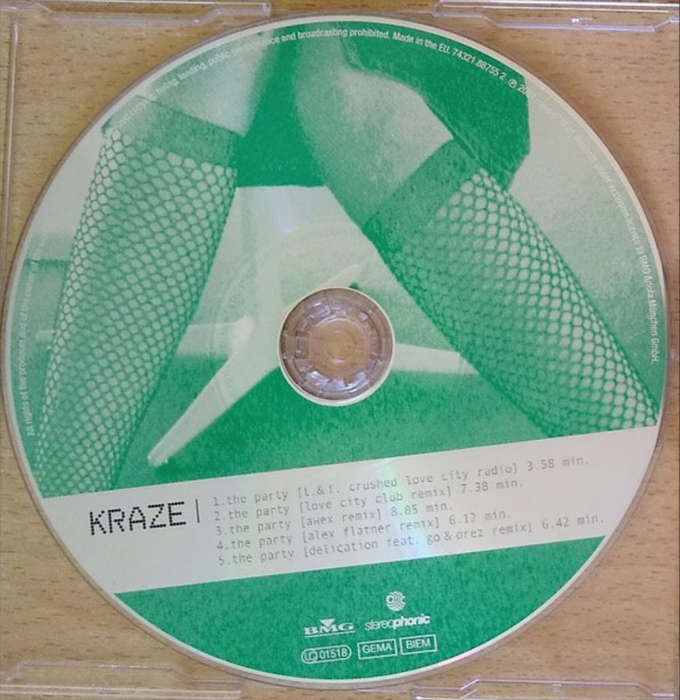 Kraze  The Party  CD (Maxi-Single), 2001