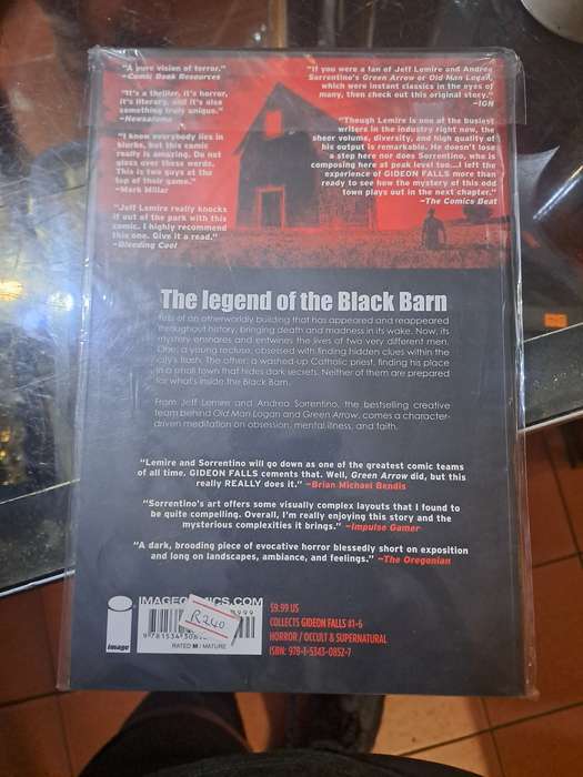 Gideon Falls Vol.1 The Black Barn [ISBN 9781534308527] (Image)