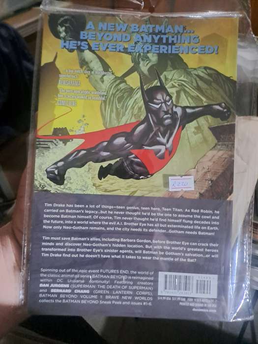 Batman Beyond Vol.1 Brave New Worlds [ISBN 9781401261917] (DC)