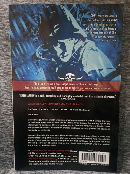 Green Arrow Vol.5 The Outsiders War [ISBN 9781401250447] (DC Comics)