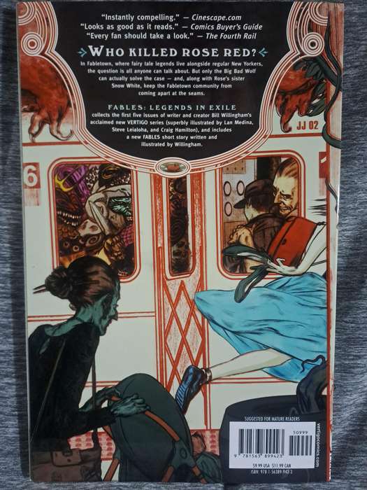 Fables: Legends In Exile [ISBN 9781563899423](Vertigo Comics)