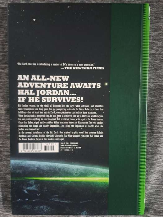 Green Lantern Earth One Vol.One [ISBN 9781401241865](DC Comics)