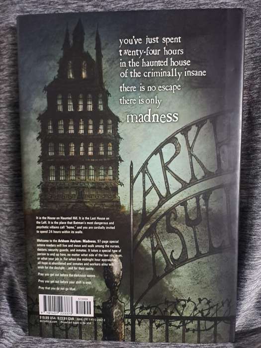Arkham Asylum Madness [ISBN 9781401223373](DC Comics)
