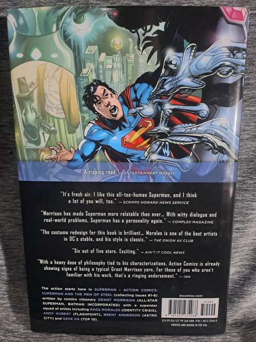 Superman Action Comics Vol.1 Superman And The Man Of Steel [ISBN 9781401235468](DC Comics)